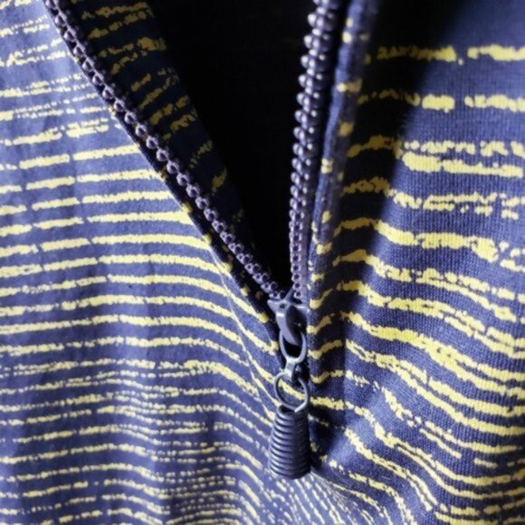 Vintage Jamie Sadock Golf Workout Performance Sport Top Front Zipper M - Picture 5 of 8